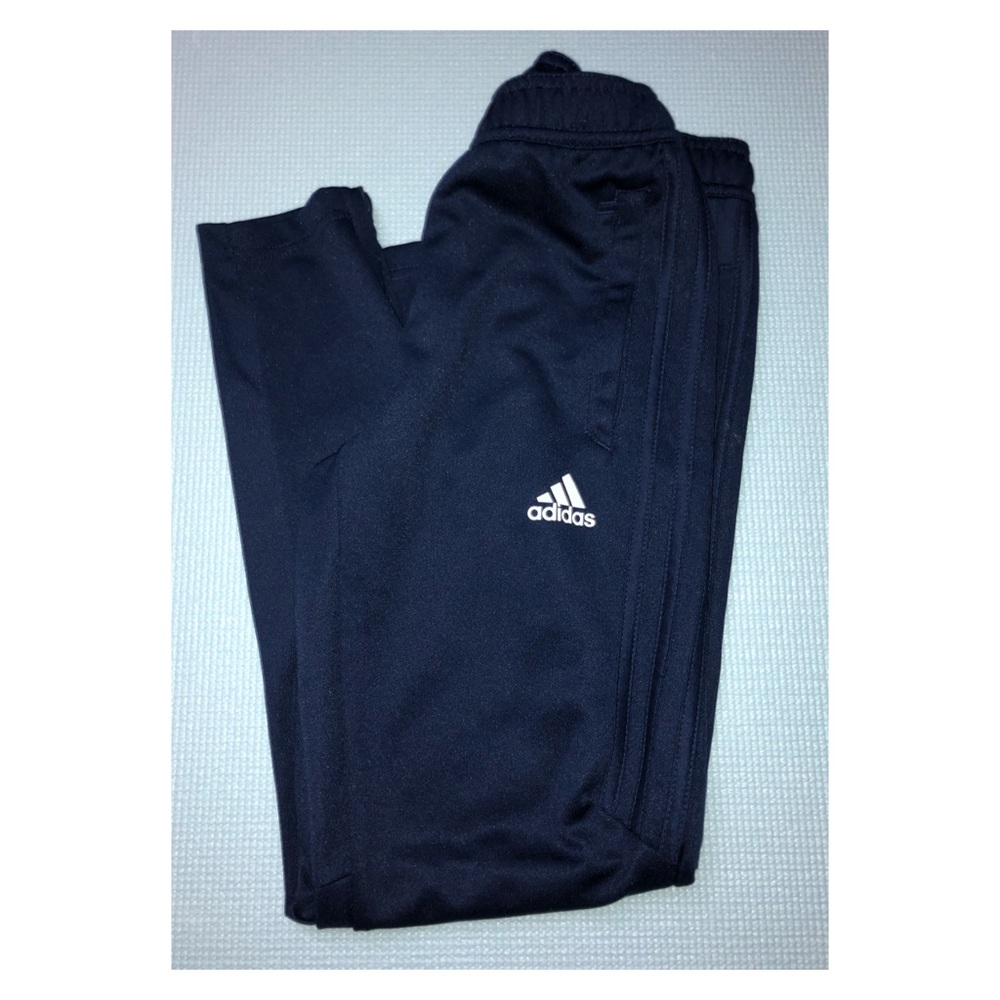 Adidas Navy Blue Sweatpants, Size Small Youth